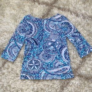 EUC Lilly Pulitzer Waverly Top Size Small